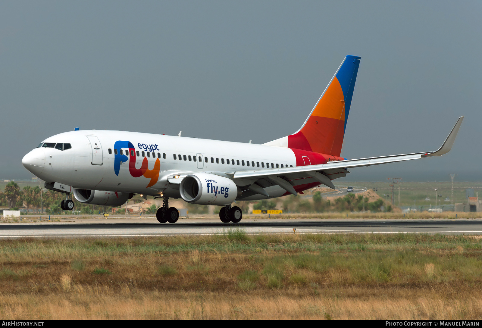 Aircraft Photo of SU-TML | Boeing 737-76J | FlyEgypt | AirHistory.net #693604