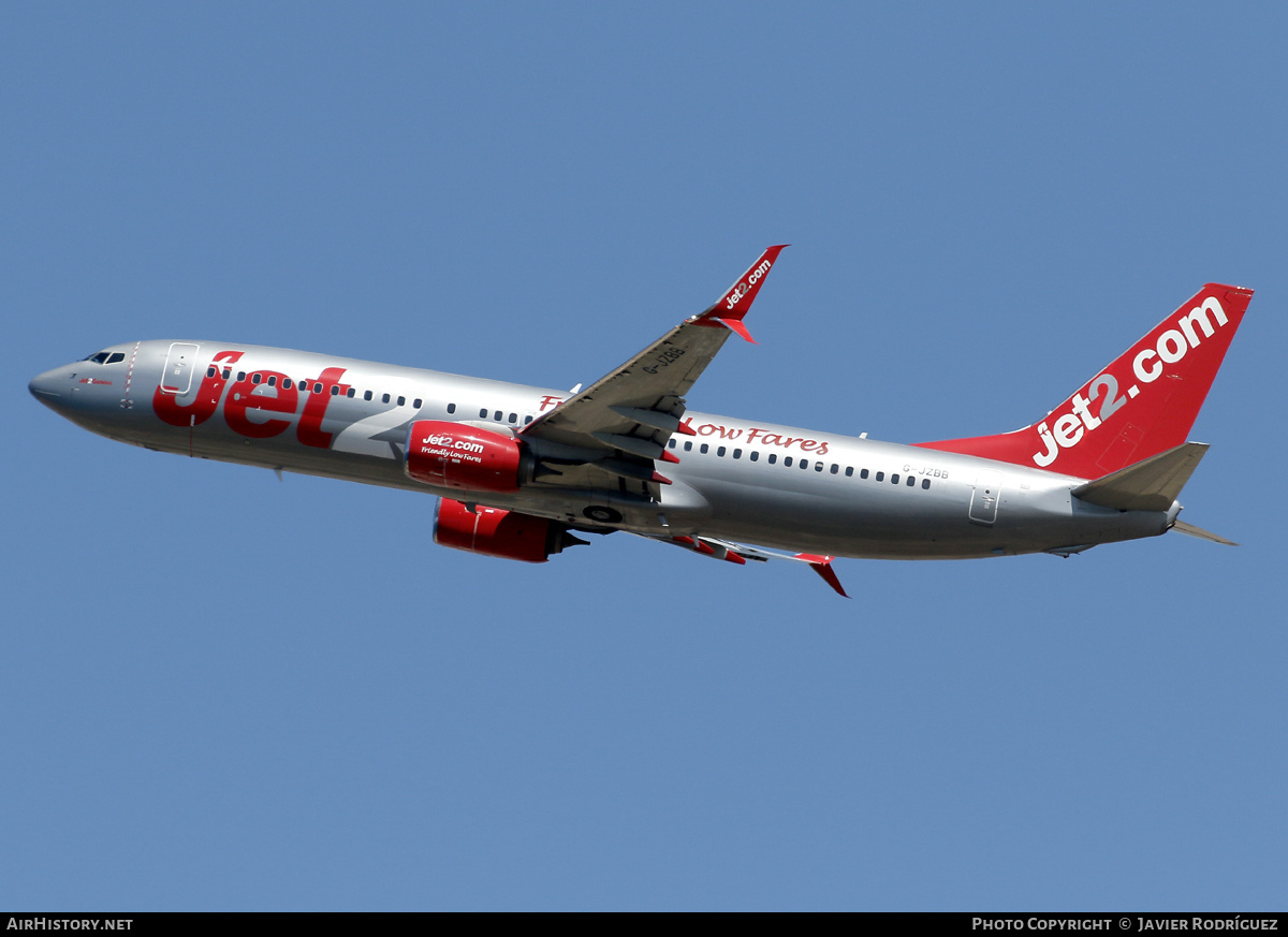 Aircraft Photo of G-JZBB | Boeing 737-800 | Jet2 | AirHistory.net #693619
