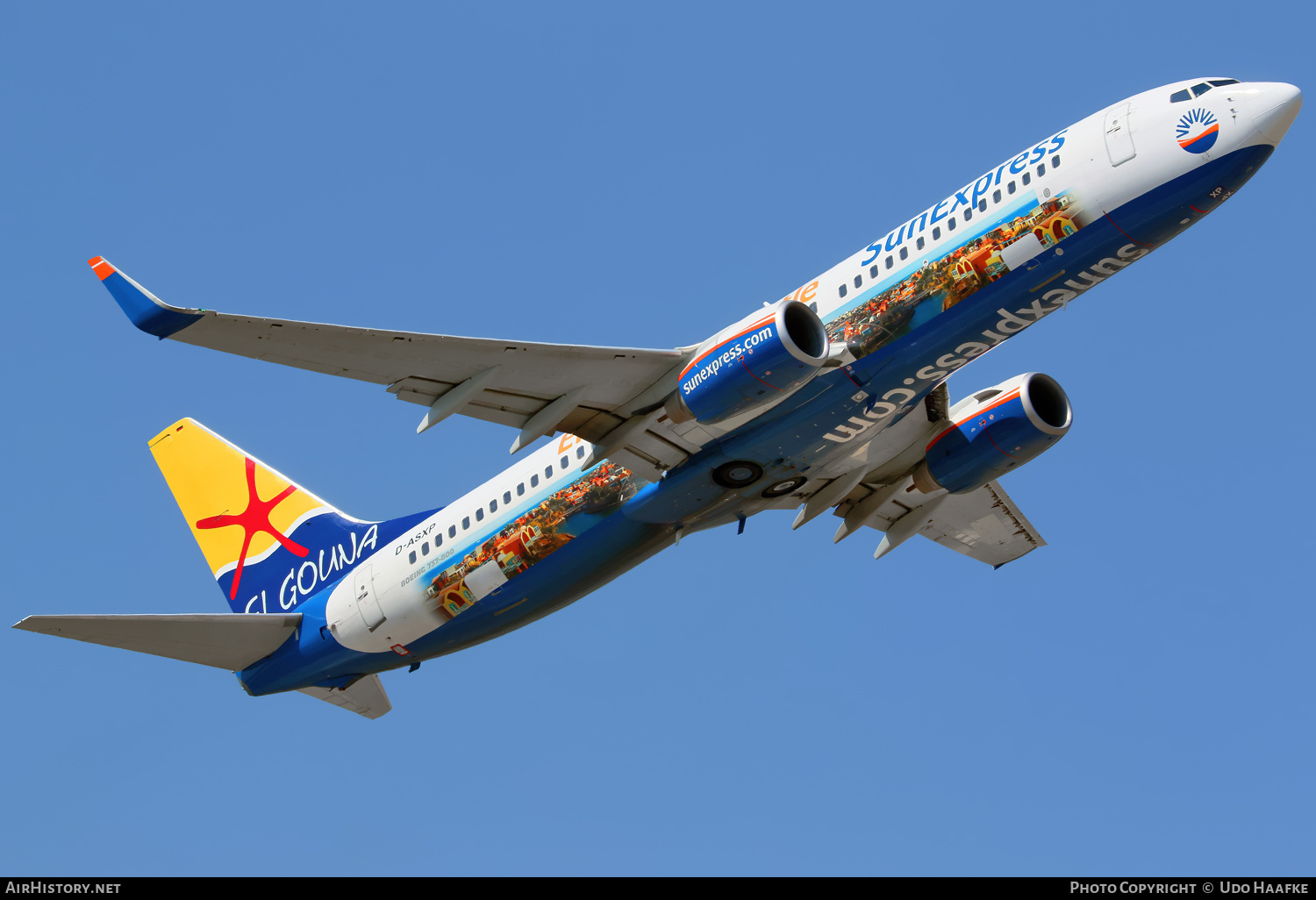 Aircraft Photo of D-ASXP | Boeing 737-8HX | SunExpress | AirHistory.net #693666