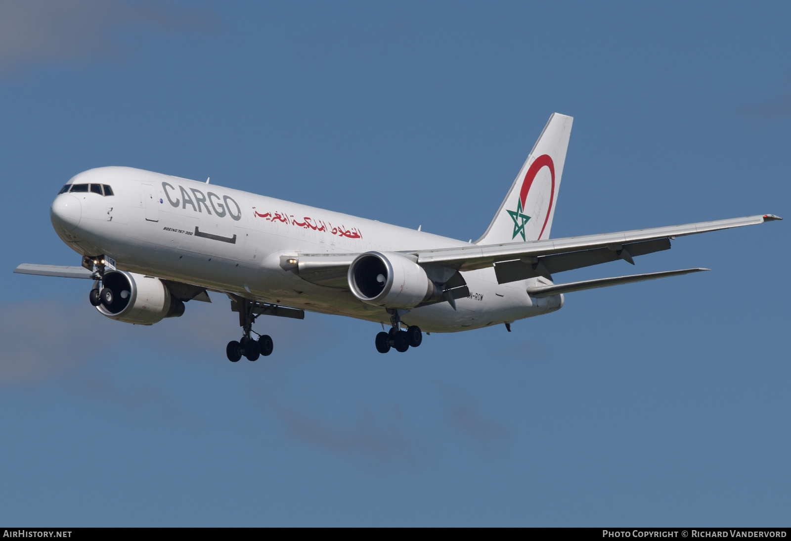 Aircraft Photo of CN-ROW | Boeing 767-343/ER(F) | Royal Air Maroc - RAM Cargo | AirHistory.net #693672