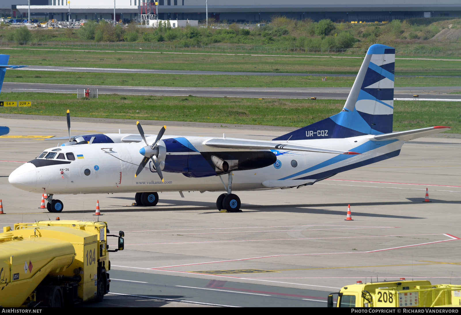 Aircraft Photo of UR-CQZ | Antonov An-26B | Vulkan Air | AirHistory.net #693678