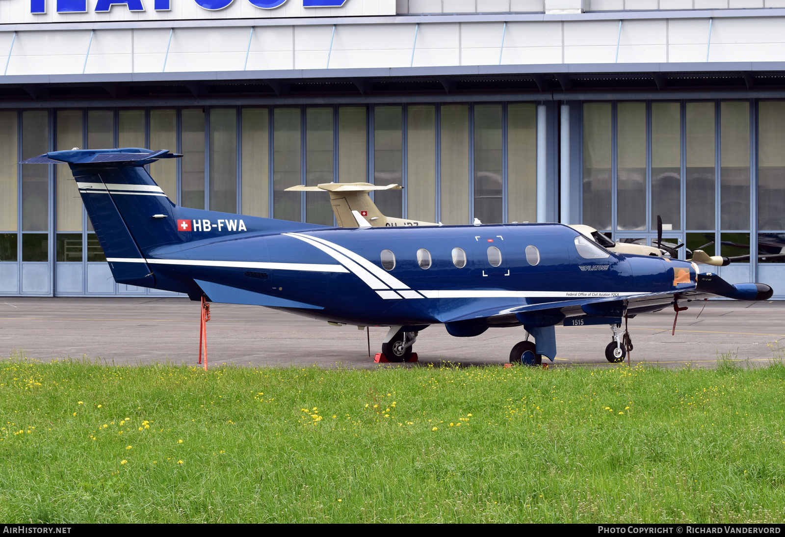 Aircraft Photo of HB-FWA | Pilatus PC-12NG (PC-12/47E) | Federal Office of Civil Aviation - FOCA | AirHistory.net #693682