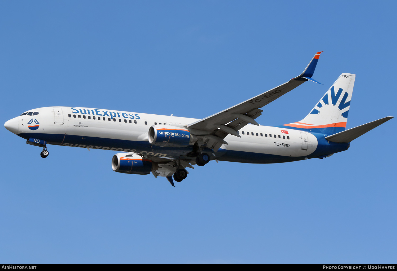 Aircraft Photo of TC-SNO | Boeing 737-8HC | SunExpress | AirHistory.net #693737