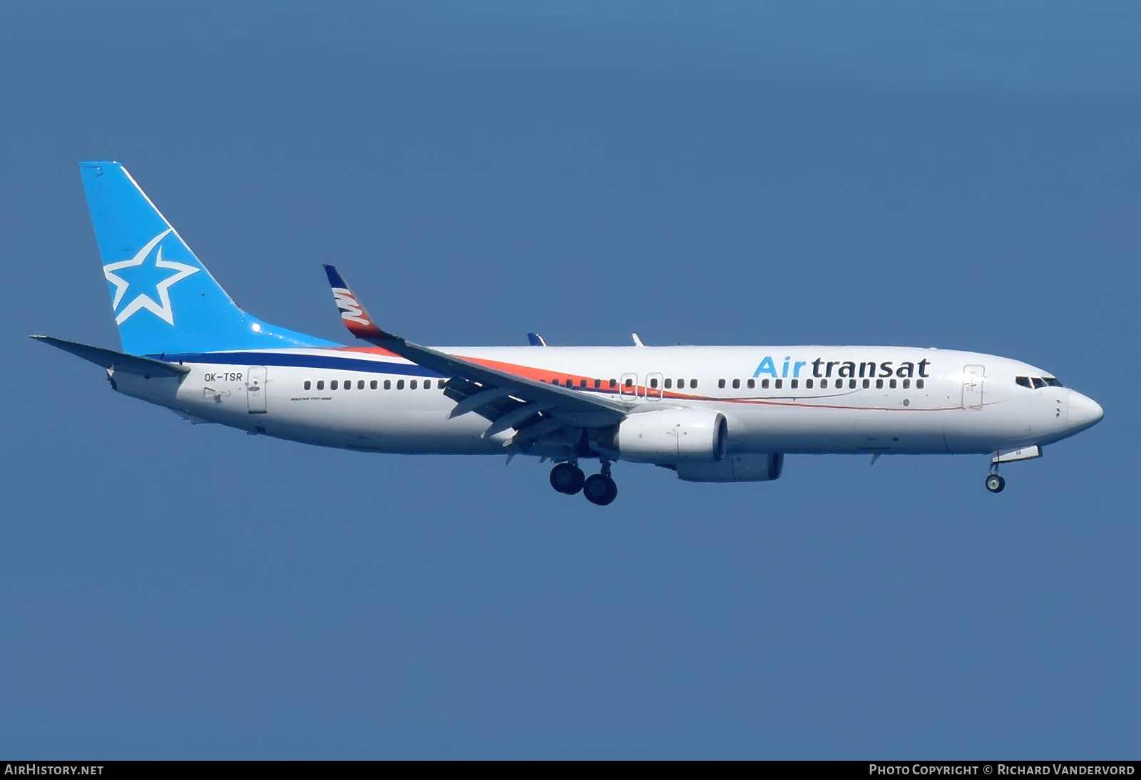Aircraft Photo of OK-TSR | Boeing 737-82R | Air Transat | AirHistory.net #693740