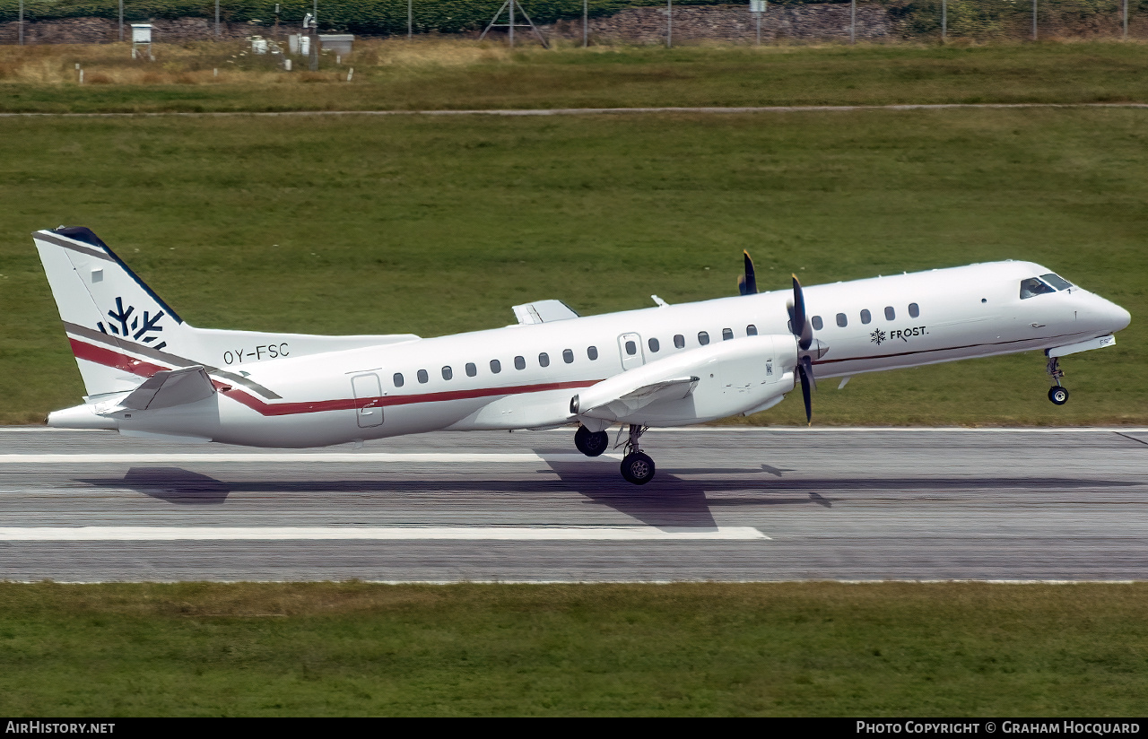 Aircraft Photo of OY-FSC | Saab 2000 | Frost Aero | AirHistory.net #693755
