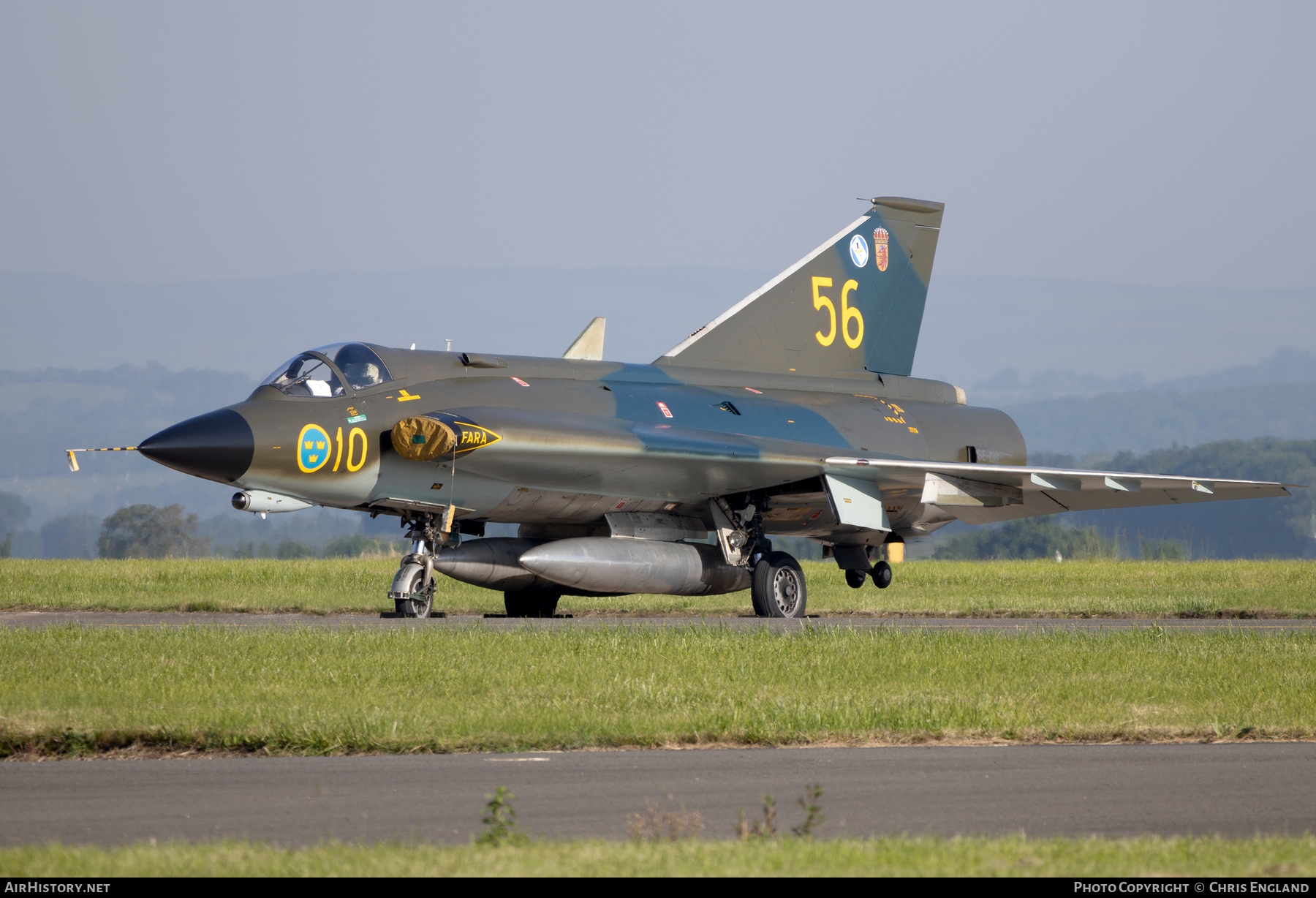 Aircraft Photo of SE-DXR / 35556 | Saab J35J Draken | Sweden - Air Force | AirHistory.net #693759