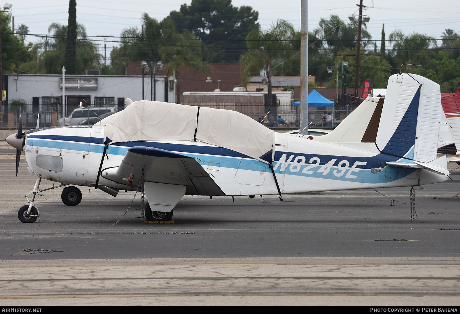 Aircraft Photo of N8249E | Beech D45 Mentor | AirHistory.net #693785