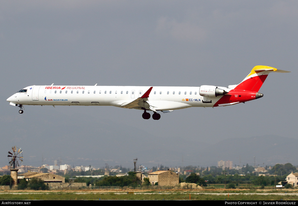 Aircraft Photo of EC-MLN | Bombardier CRJ-1000 (CL-600-2E25) | Iberia Regional | AirHistory.net #693793