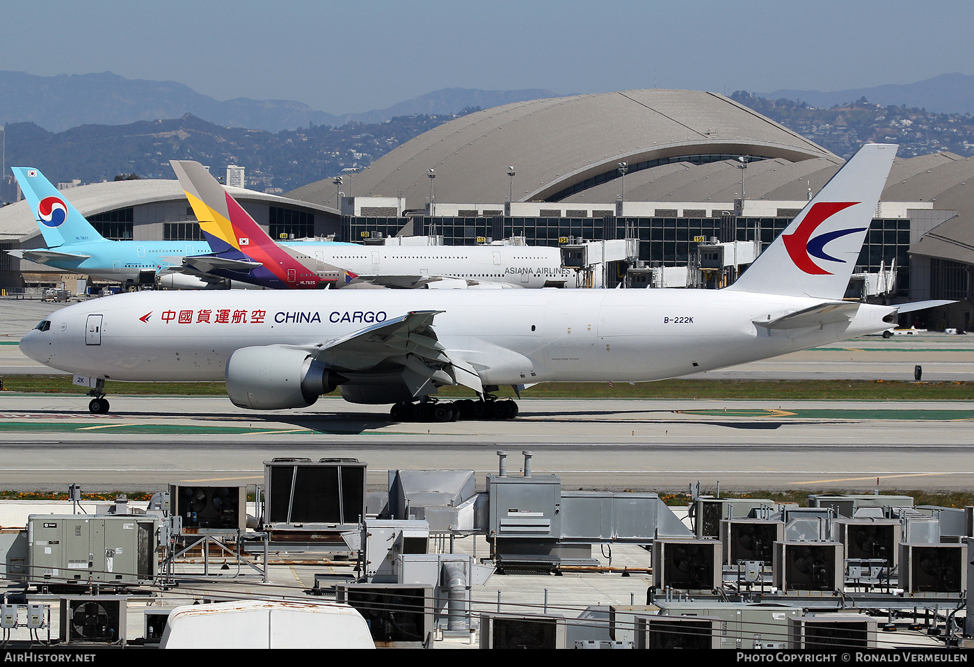 Aircraft Photo of B-222K | Boeing 777-F | China Cargo Airlines | AirHistory.net #693811