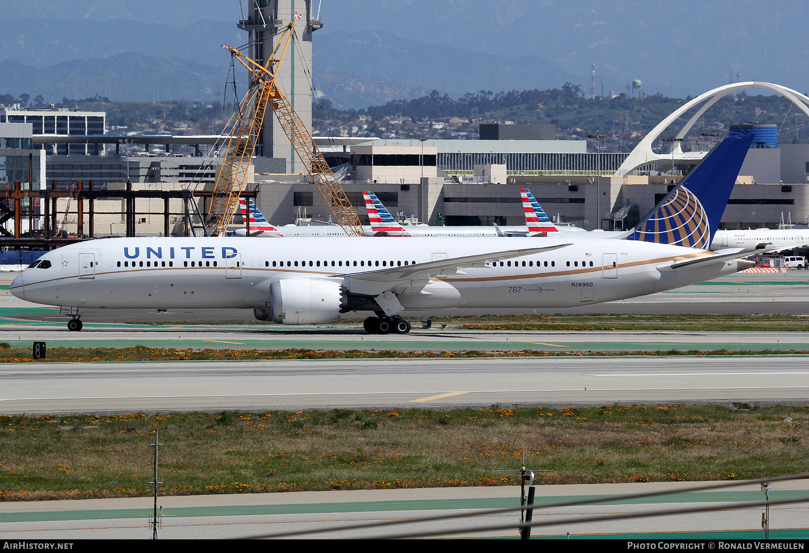 Aircraft Photo of N26960 | Boeing 787-9 Dreamliner | United Airlines | AirHistory.net #693817