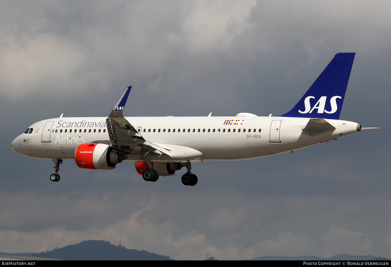 Aircraft Photo of SE-ROA | Airbus A320-251N | Scandinavian Airlines - SAS | AirHistory.net #693818