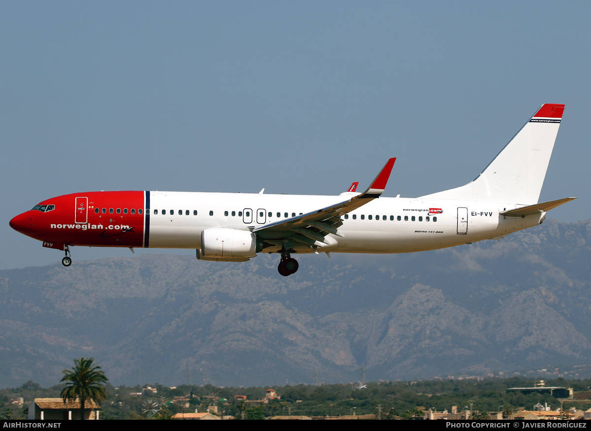 Aircraft Photo of EI-FVV | Boeing 737-8JP | Norwegian | AirHistory.net #693828