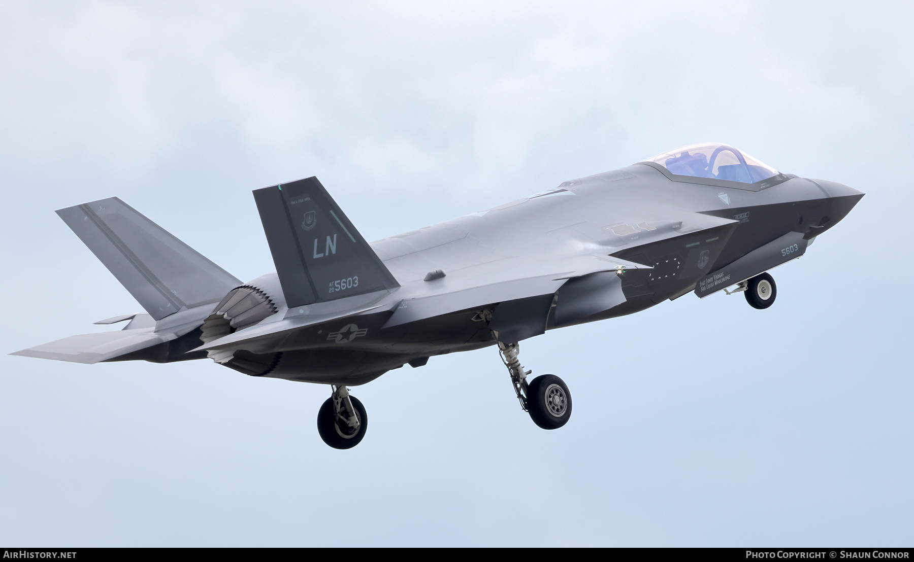 Aircraft Photo of 20-5603 / AF20-5603 | Lockheed Martin F-35A Lightning II | USA - Air Force | AirHistory.net #693834