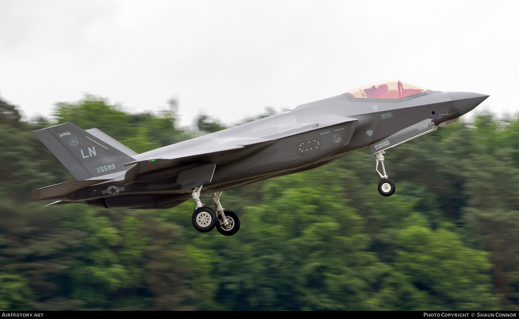 Aircraft Photo of 20-5599 / AF20-5599 | Lockheed Martin F-35A Lightning II | USA - Air Force | AirHistory.net #693836