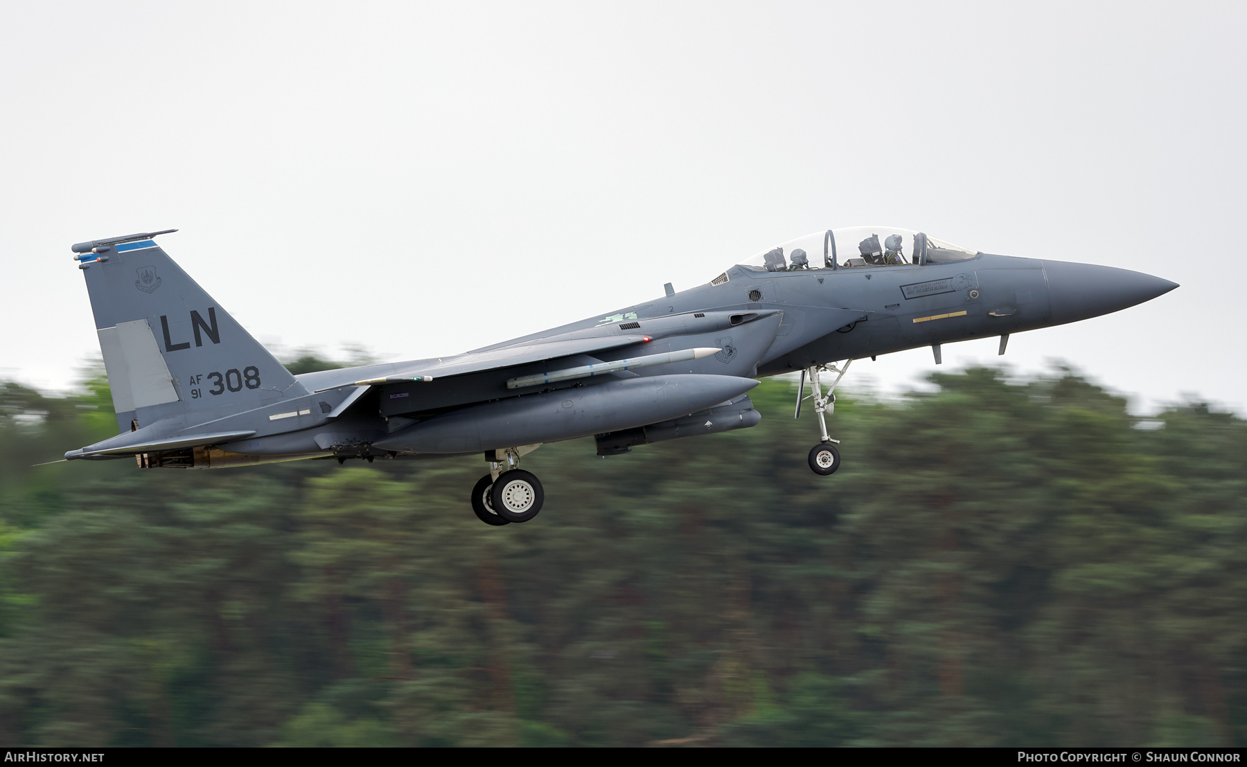 Aircraft Photo of 91-0308 / AF91-308 | McDonnell Douglas F-15E Strike Eagle | USA - Air Force | AirHistory.net #693839