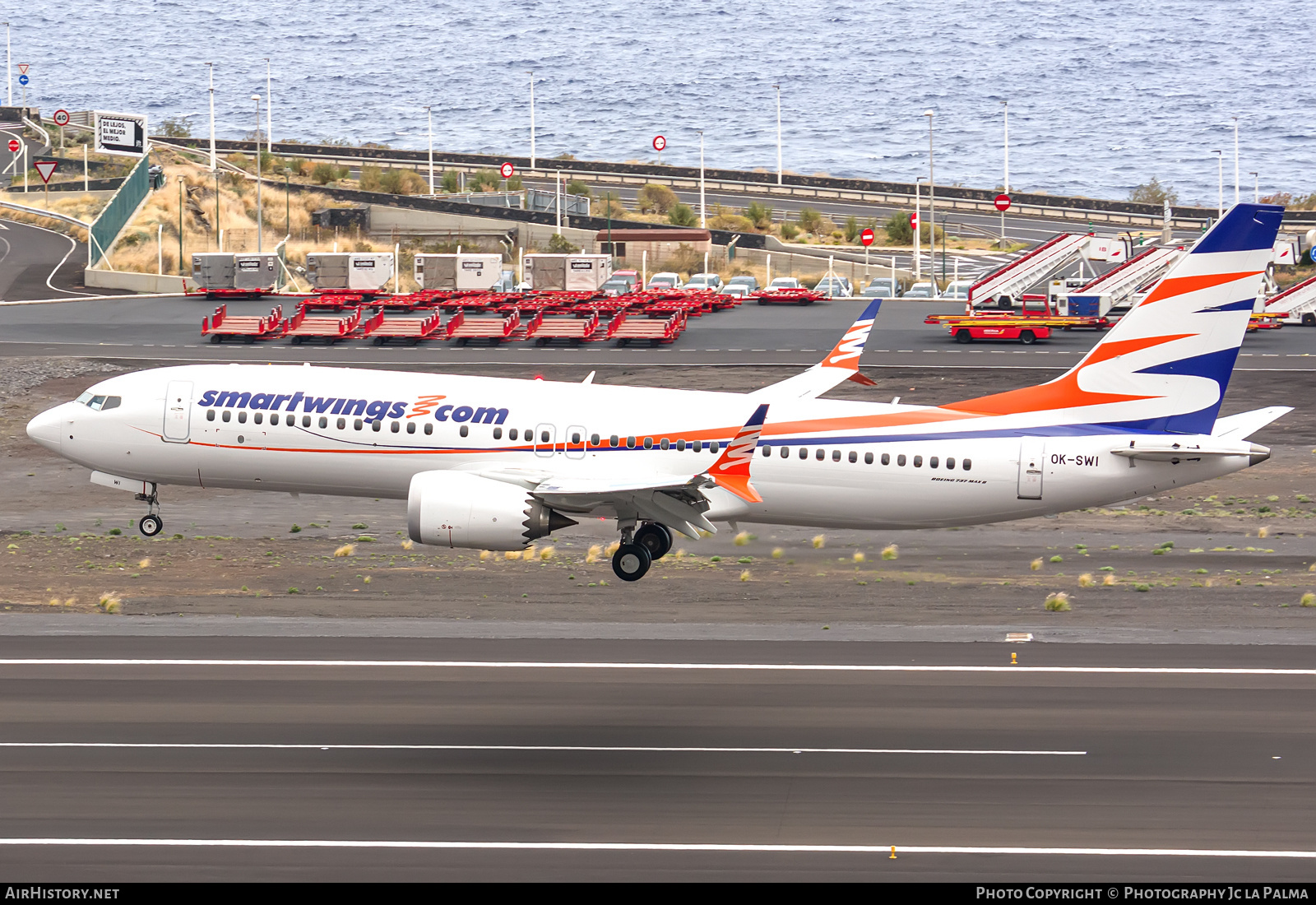 Aircraft Photo of OK-SWI | Boeing 737-8 Max 8 | Smartwings | AirHistory.net #693861