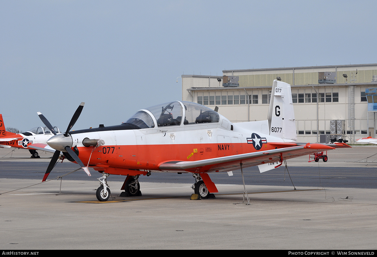 Aircraft Photo of 166077 | Hawker Beechcraft T-6B Texan II | USA - Navy | AirHistory.net #693889