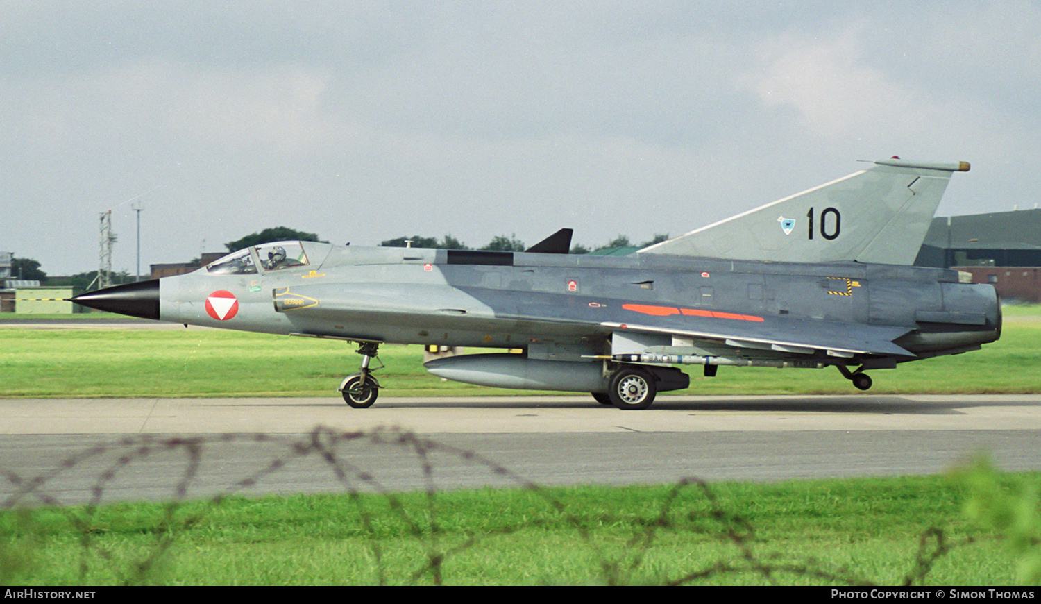 Aircraft Photo of 10 | Saab J35Oe Draken | Austria - Air Force | AirHistory.net #693917