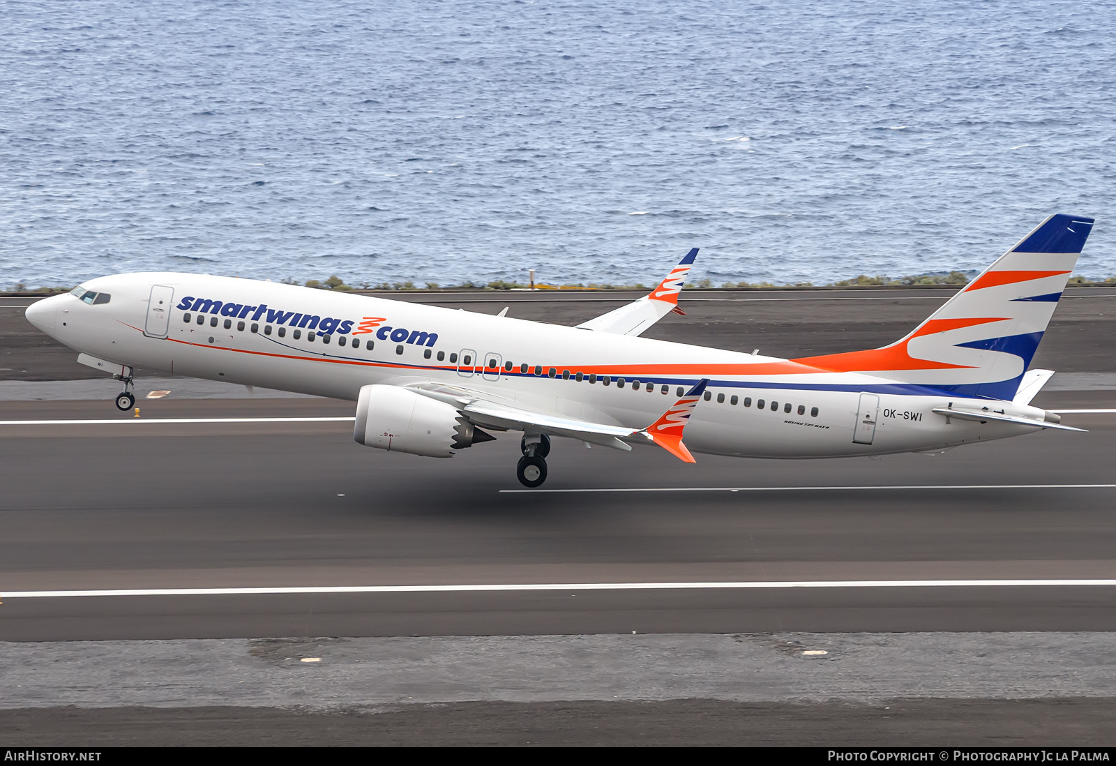 Aircraft Photo of OK-SWI | Boeing 737-8 Max 8 | Smartwings | AirHistory.net #693929