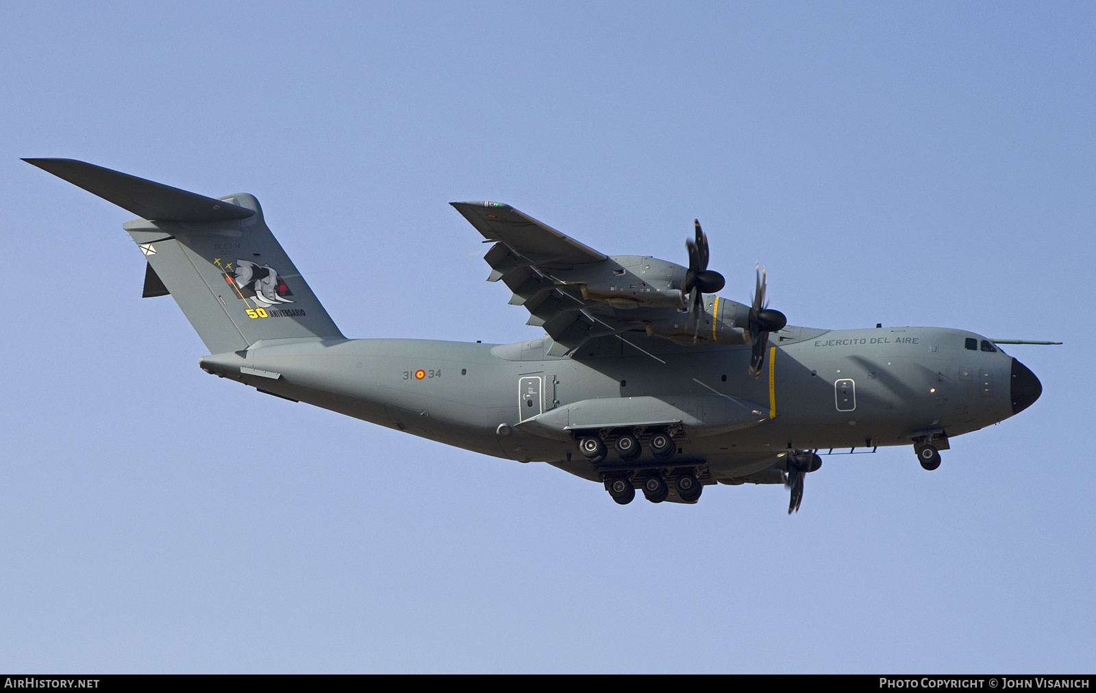Aircraft Photo of TK.23-14 / 10223 | Airbus A400M Atlas | Spain - Air Force | AirHistory.net #693936