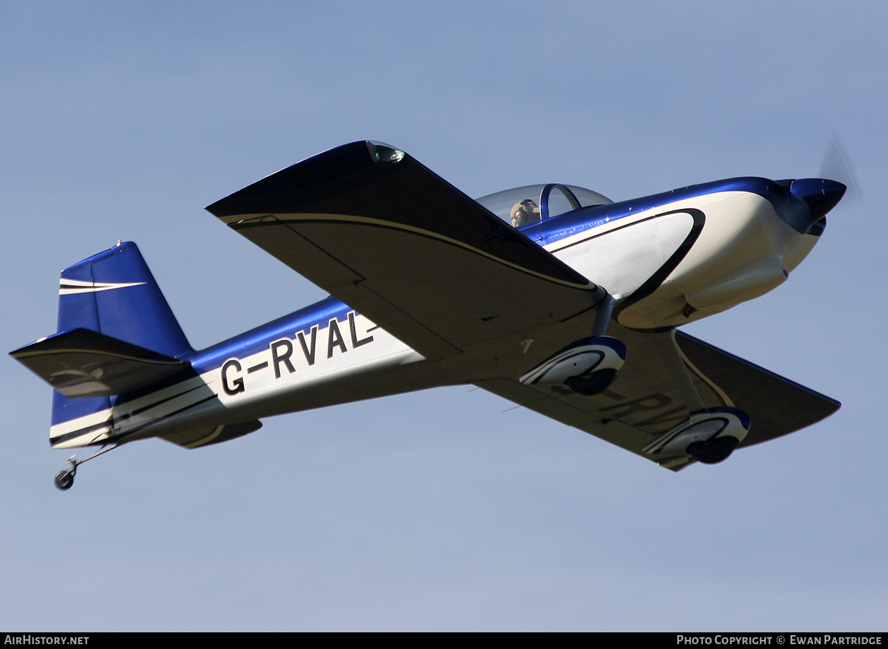 Aircraft Photo of G-RVAL | Van's RV-8 | AirHistory.net #693938