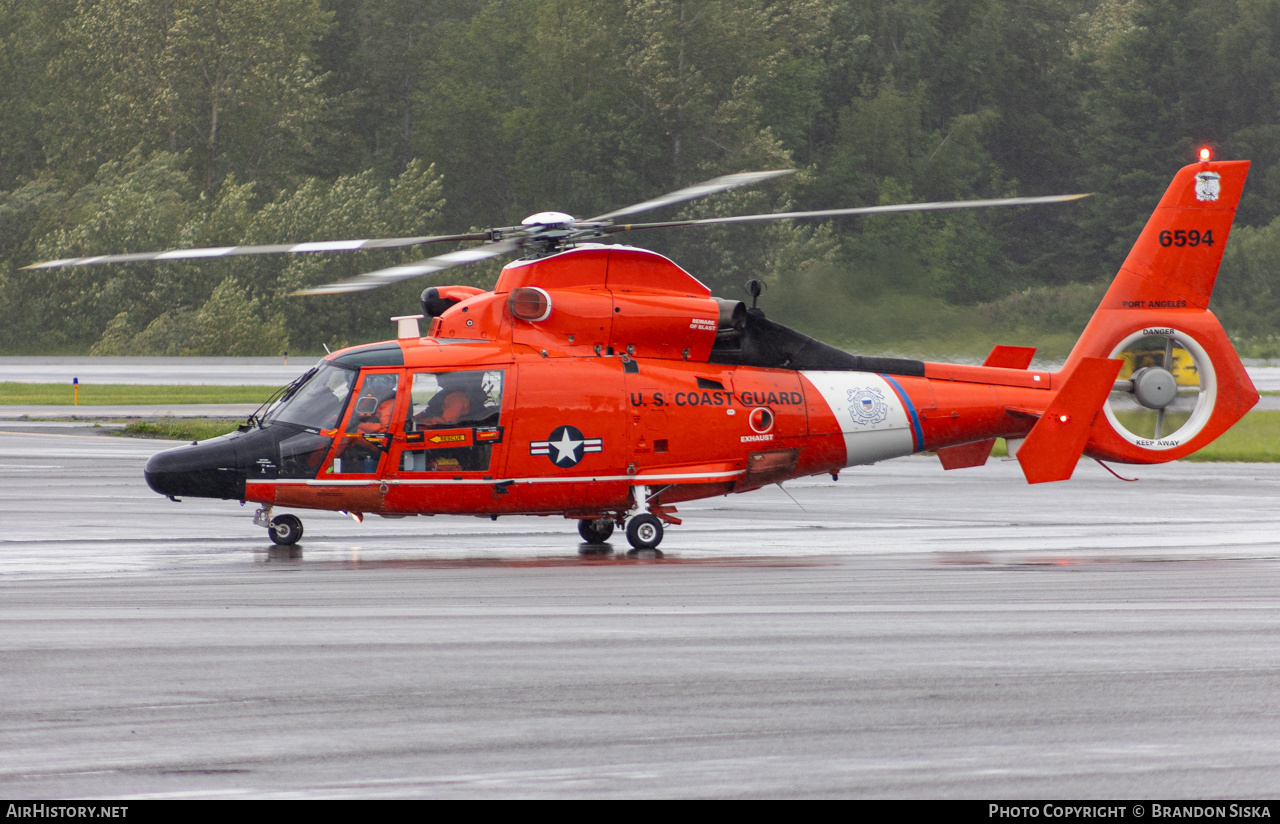 Aircraft Photo of 6594 | Aerospatiale MH-65D Dolphin | USA - Coast Guard | AirHistory.net #693976