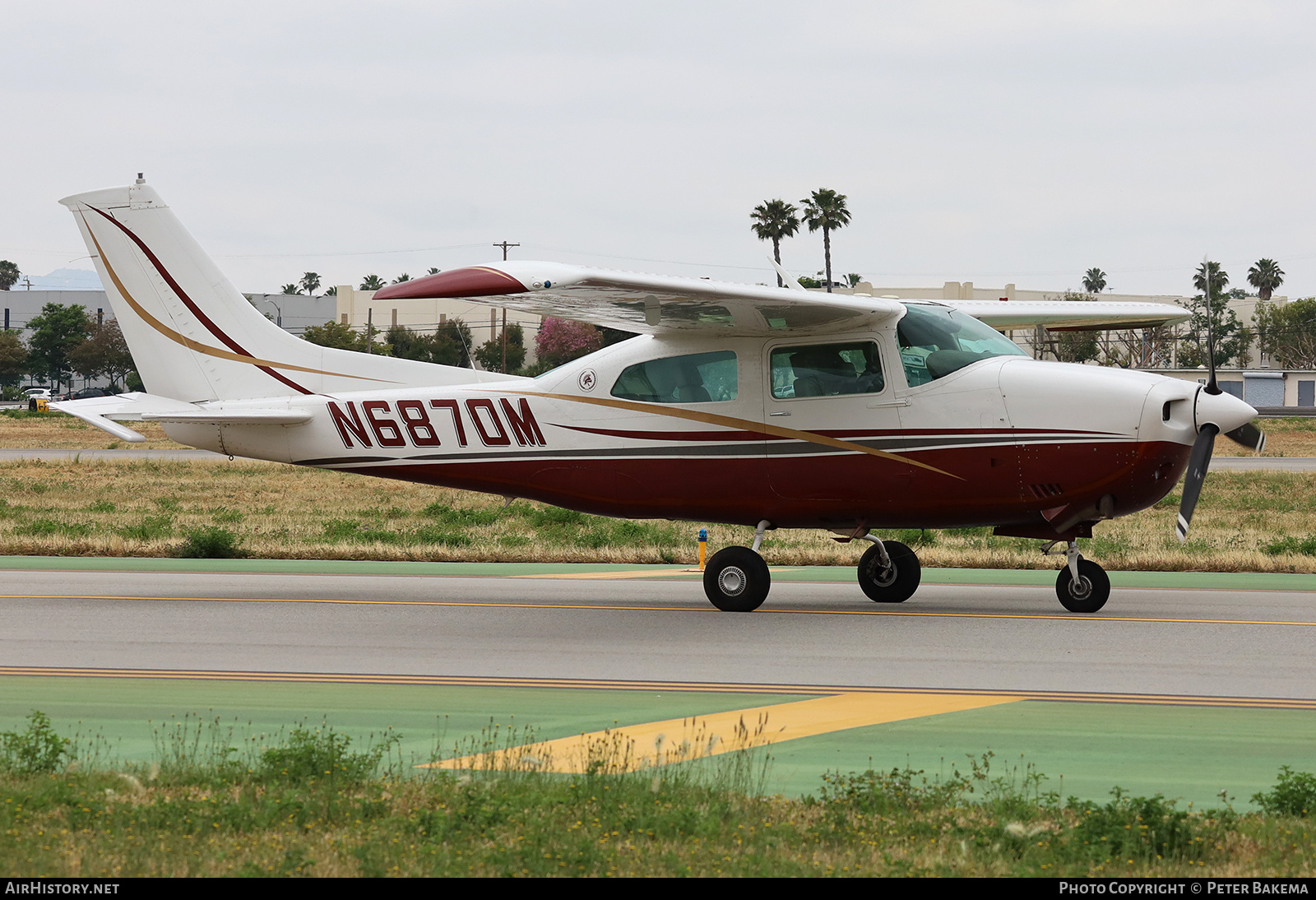 Aircraft Photo of N6870M | Cessna T210M Turbo Centurion | AirHistory.net #694003