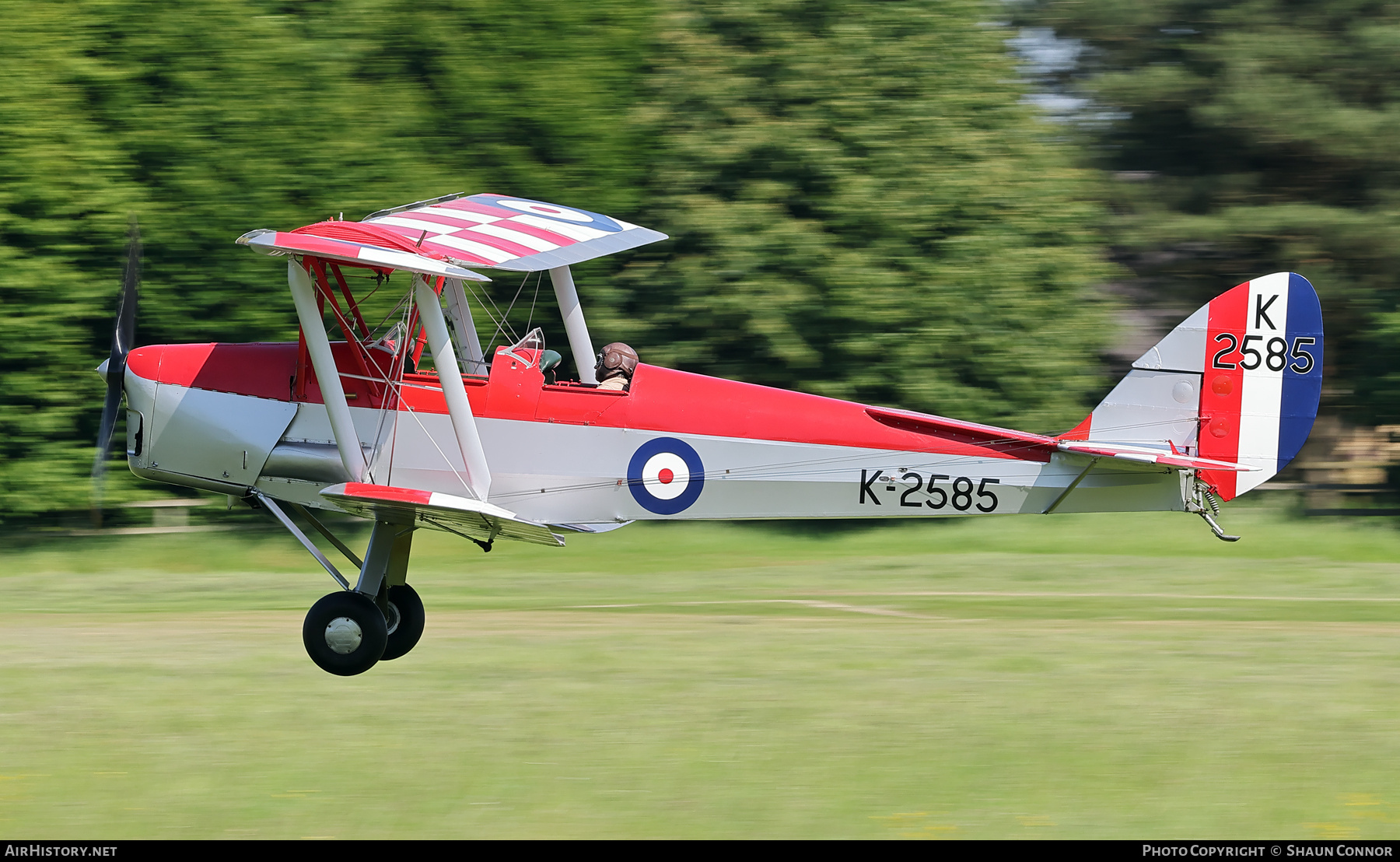 Aircraft Photo of G-ANKT / K2585 | De Havilland D.H. 82A Tiger Moth | UK - Air Force | AirHistory.net #694029