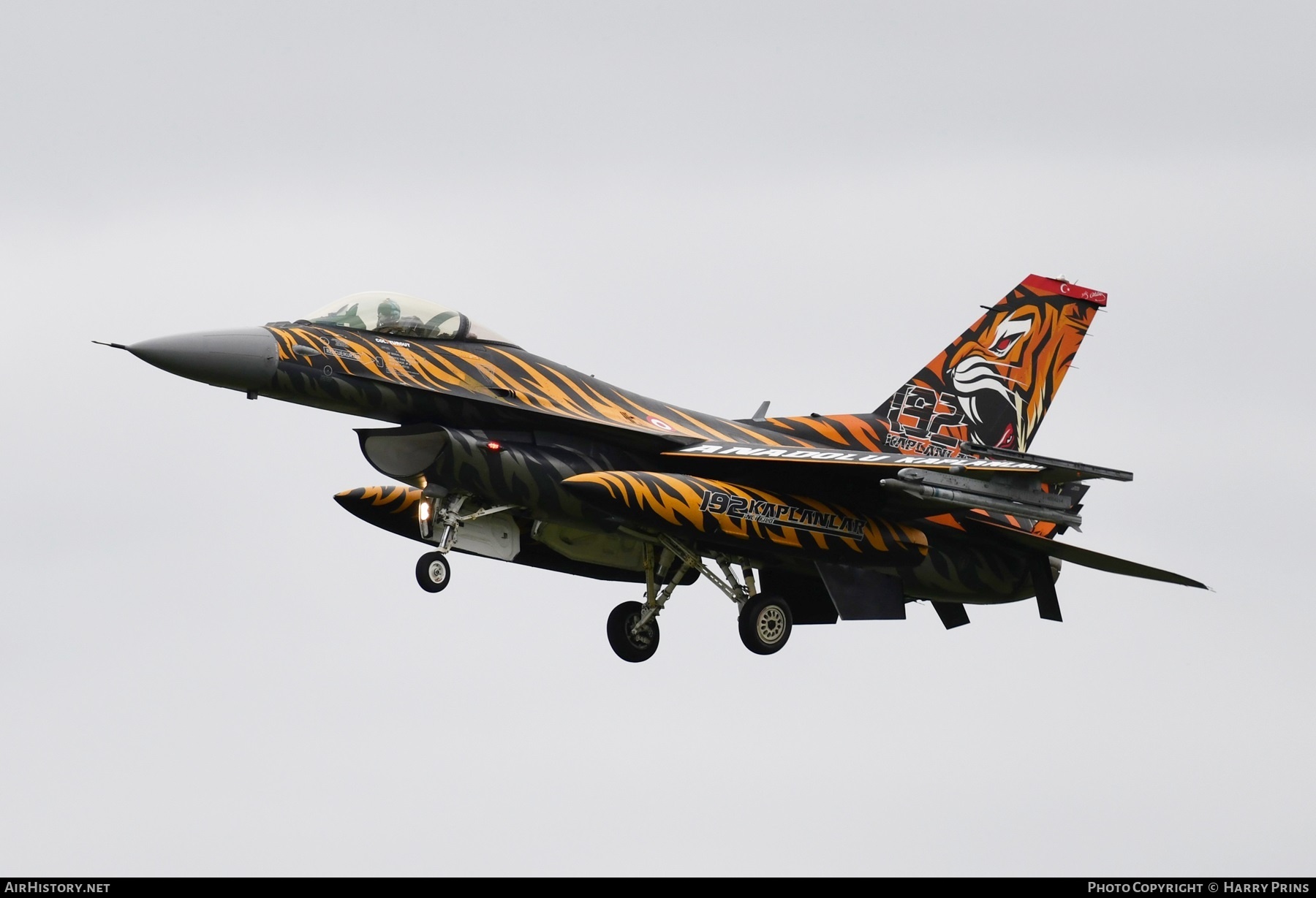 Aircraft Photo of 92-0014 | Lockheed F-16CG Fighting Falcon | Turkey - Air Force | AirHistory.net #694051