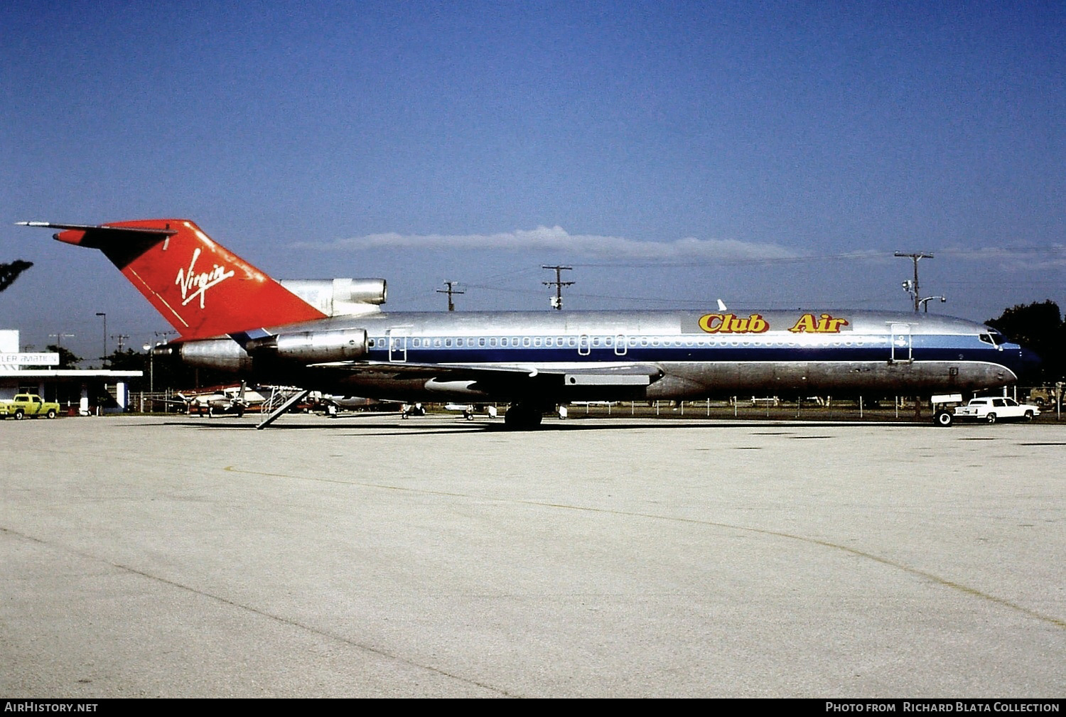Aircraft Photo of EI-BVO | Boeing 727-225 | Club Air | AirHistory.net #694074