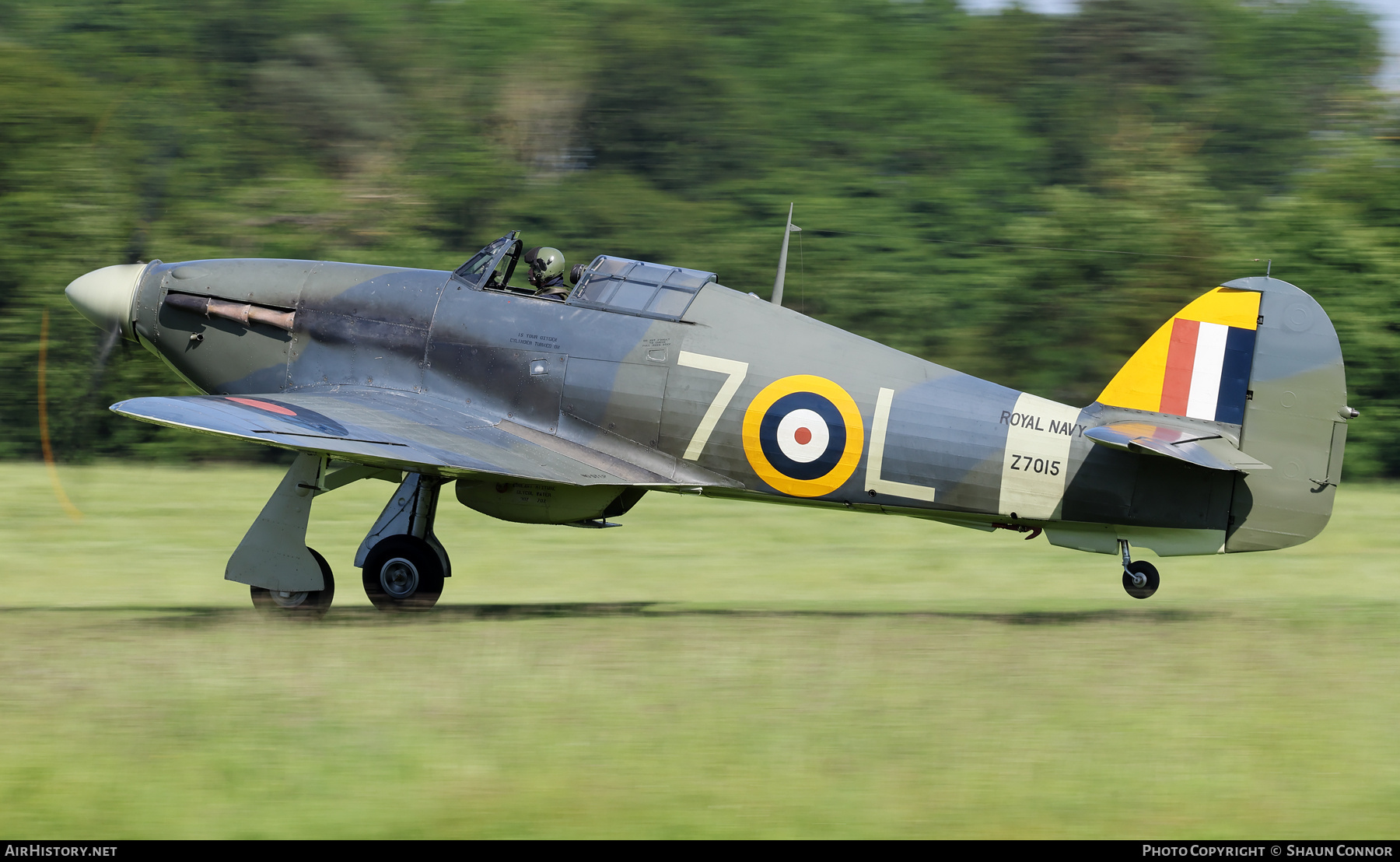 Aircraft Photo of G-BKTH / Z7015 | Hawker Sea Hurricane Mk1B | UK - Navy | AirHistory.net #694079