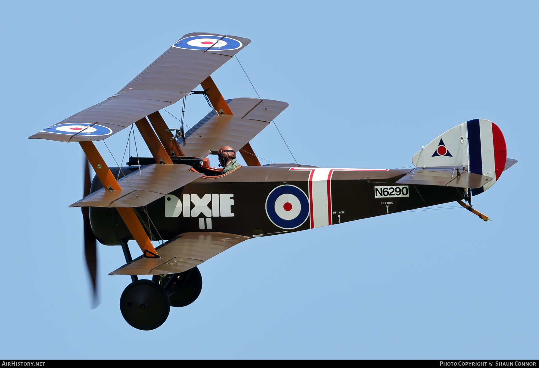 Aircraft Photo of G-BOCK | Sopwith Triplane (replica) | UK - Air Force | AirHistory.net #694080