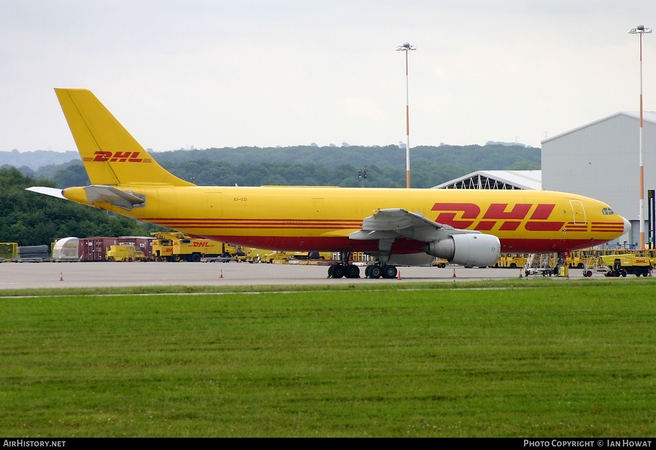 Aircraft Photo of EI-OZI | Airbus A300B4-203(F) | DHL International | AirHistory.net #694096