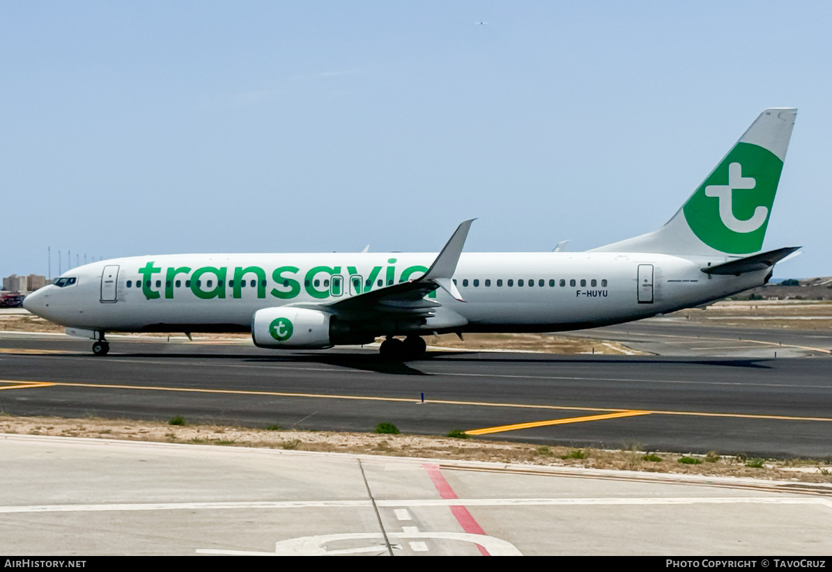 Aircraft Photo of F-HUYU | Boeing 737-86N | Transavia | AirHistory.net #694109