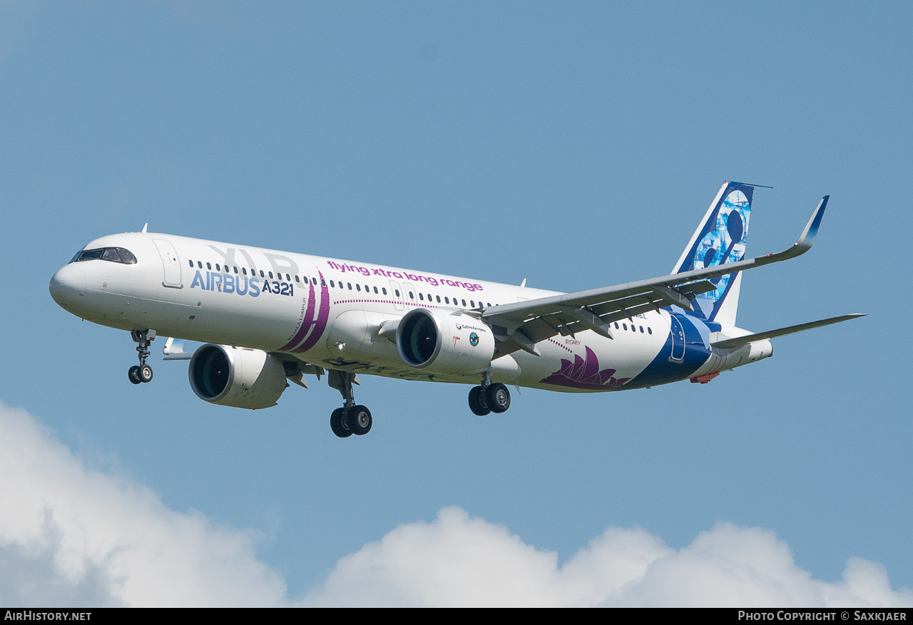 Aircraft Photo of F-WWBZ | Airbus A321-271NY | Airbus | AirHistory.net #694117
