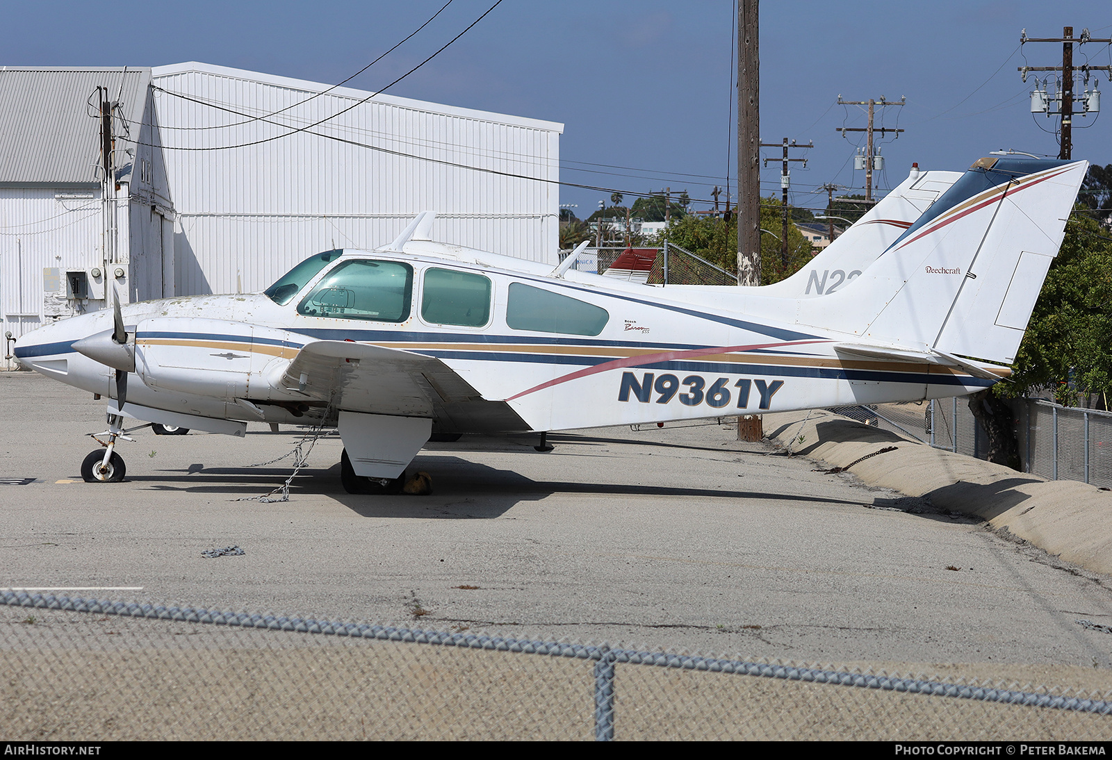 Aircraft Photo of N9361Y | Beech 55 Baron (95-55) | AirHistory.net #694124