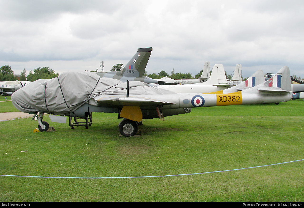 Aircraft Photo of XD534 / XD382 | De Havilland D.H. 115 Vampire T11 | UK - Air Force | AirHistory.net #694125