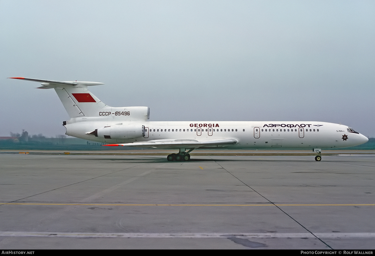 Aircraft Photo of CCCP-85496 | Tupolev Tu-154B-2 | Aeroflot Georgia | AirHistory.net #694127