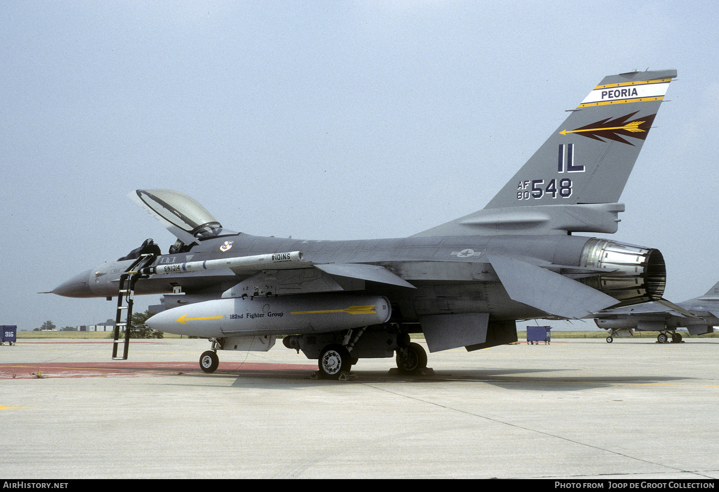 Aircraft Photo of 80-0548 / AF802-548 | General Dynamics F-16A/ADF Fighting Falcon | USA - Air Force | AirHistory.net #694140