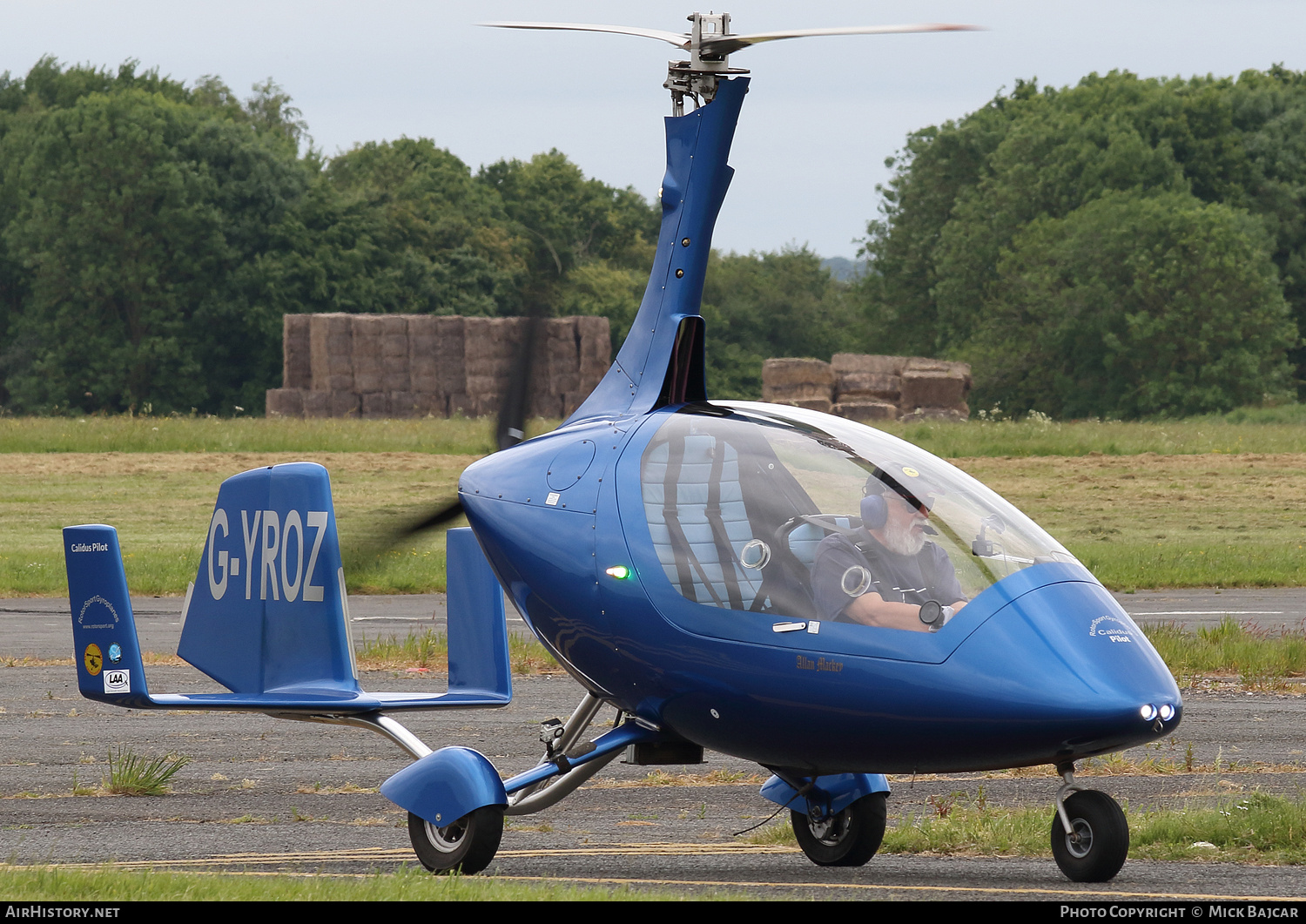 Aircraft Photo of G-YROZ | RotorSport UK Calidus | AirHistory.net #694152