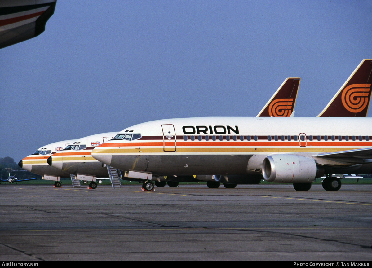 Aircraft Photo of G-BLKB | Boeing 737-3T5 | Orion Airways | AirHistory.net #694183