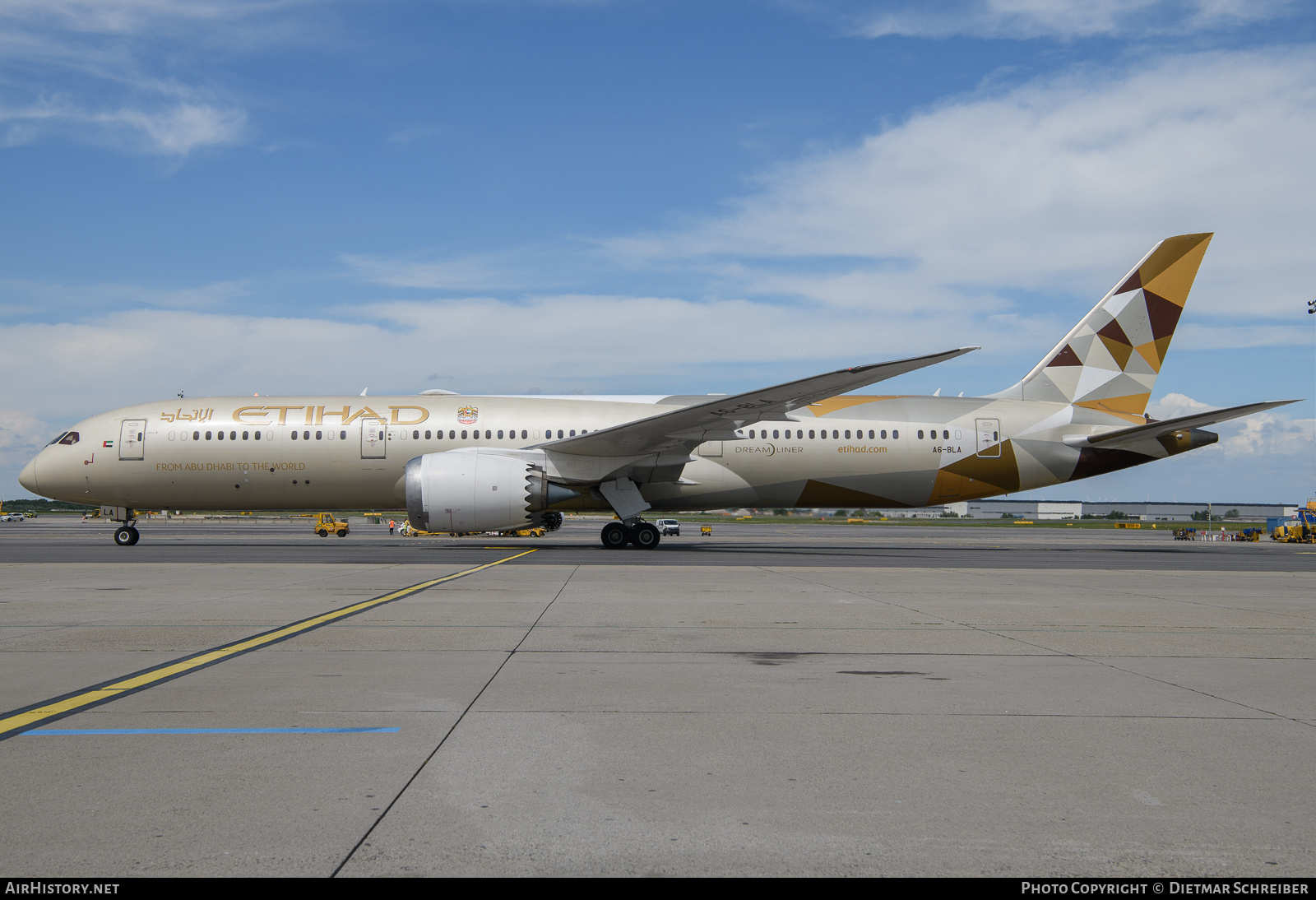 Aircraft Photo of A6-BLA | Boeing 787-9 Dreamliner | Etihad Airways | AirHistory.net #694190