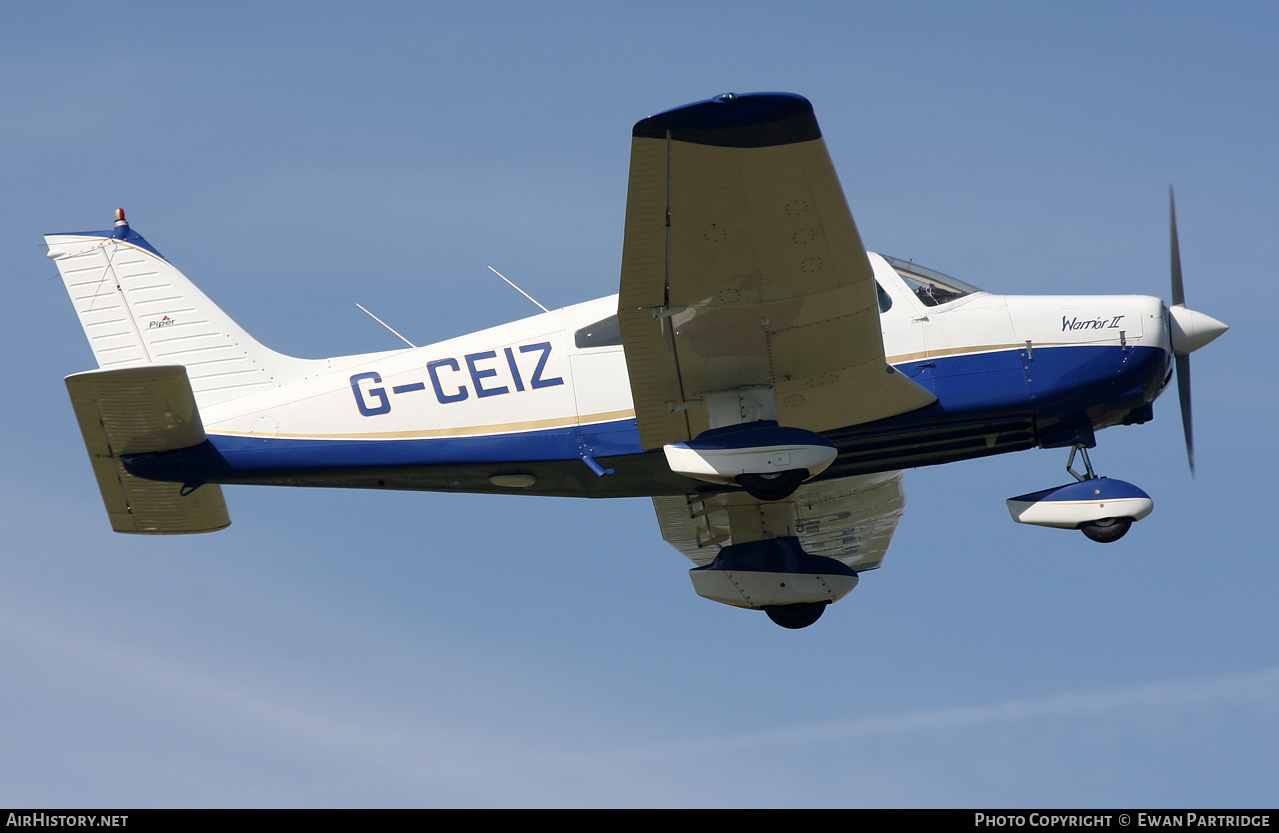 Aircraft Photo of G-CEIZ | Piper PA-28-161 Warrior II | AirHistory.net #694200