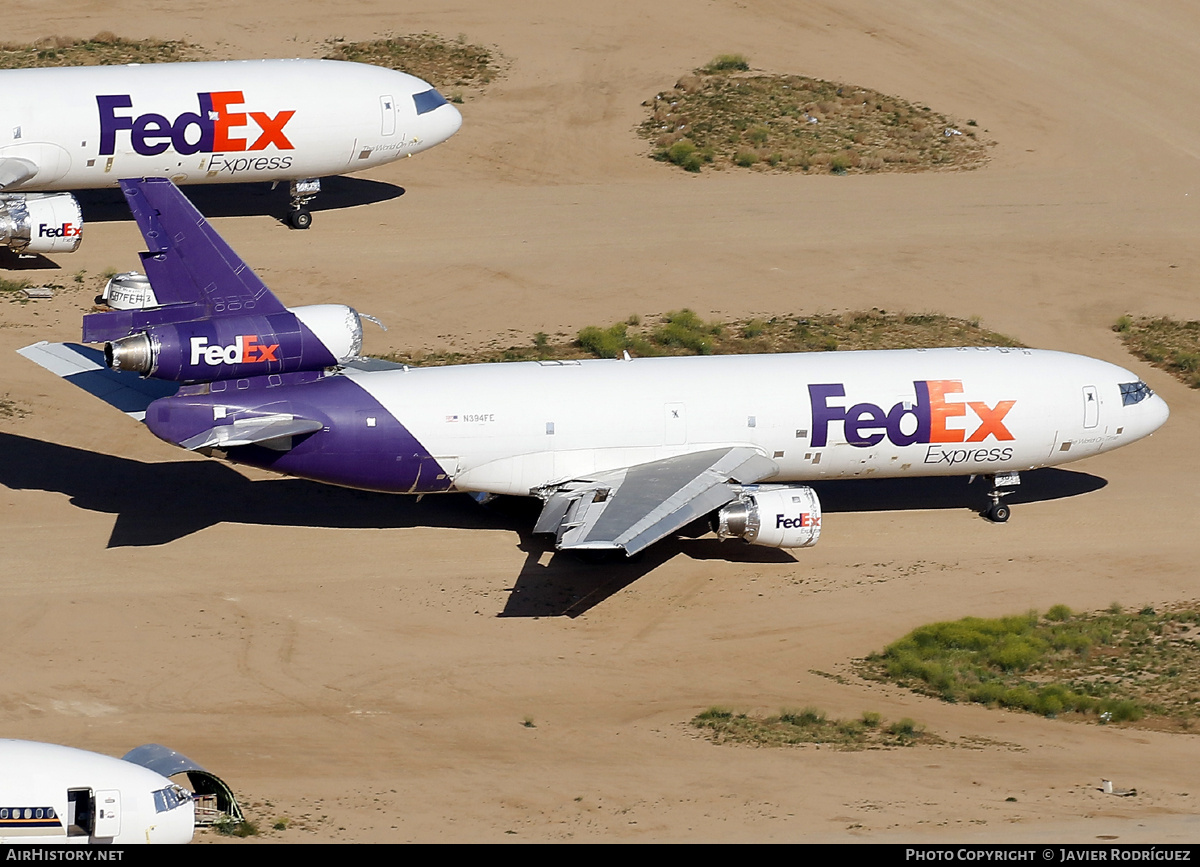 Aircraft Photo of N394FE | Boeing MD-10-10F | FedEx Express - Federal Express | AirHistory.net #694213