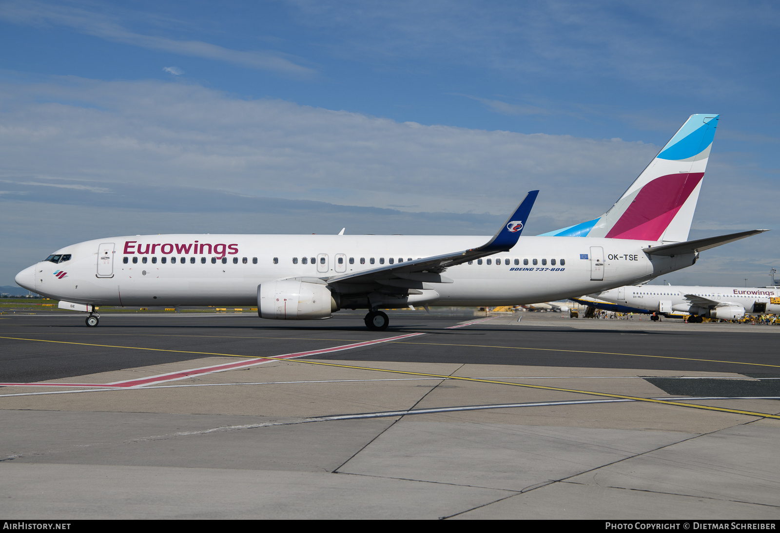 Aircraft Photo of OK-TSE | Boeing 737-81D | Eurowings | AirHistory.net #694216