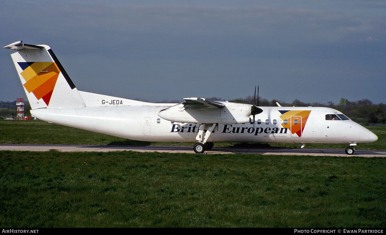Aircraft Photo of G-JEDA | De Havilland Canada DHC-8-311A Dash 8 | British European | AirHistory.net #694220