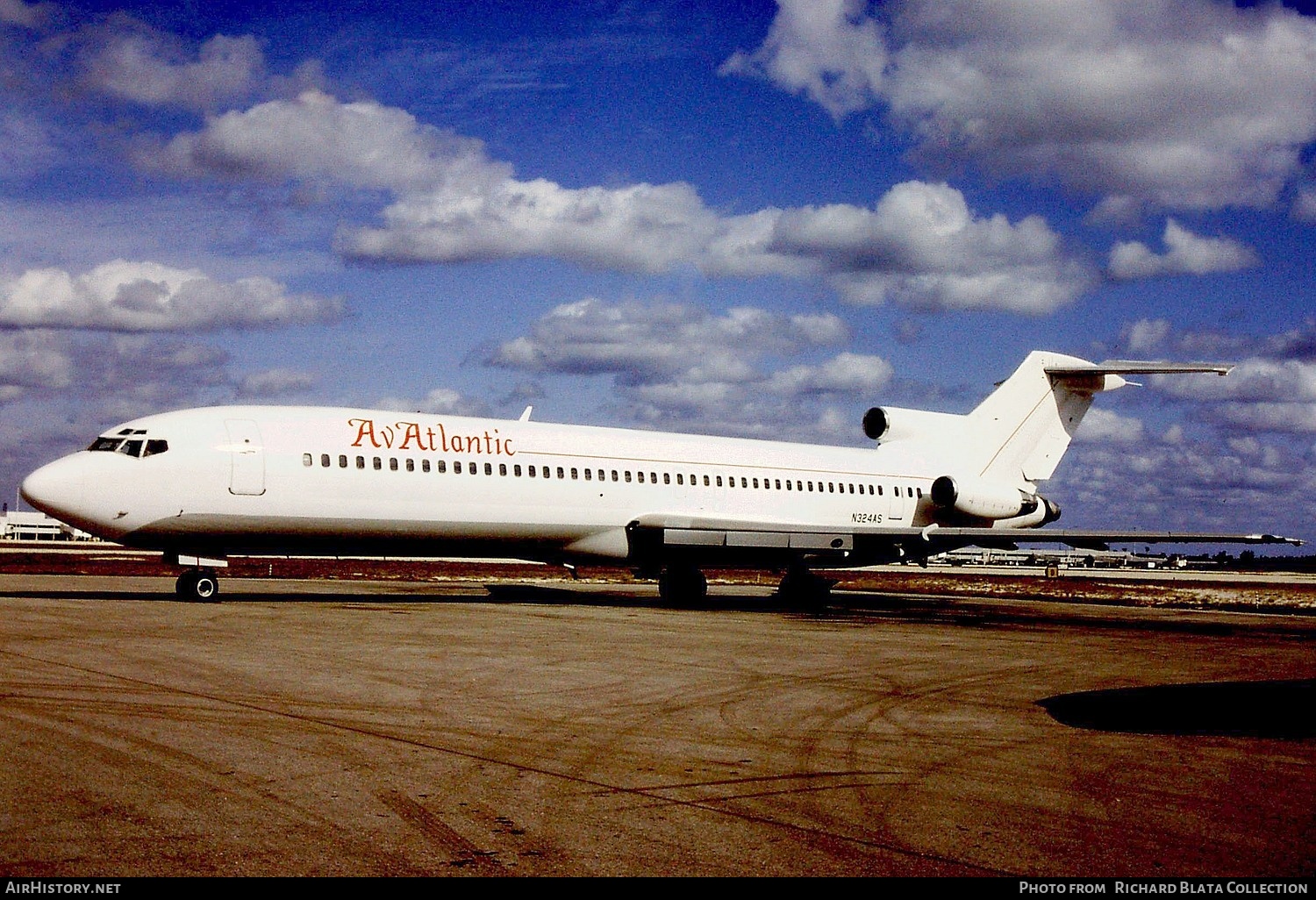Aircraft Photo of N324AS | Boeing 727-247 | Av Atlantic | AirHistory.net #694221