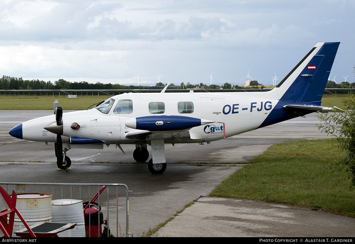 Aircraft Photo of OE-FJG | Piper PA-31T1 Cheyenne I | GWT - Gesellschaft für Wasser- und Wärmetechnik | AirHistory.net #694232