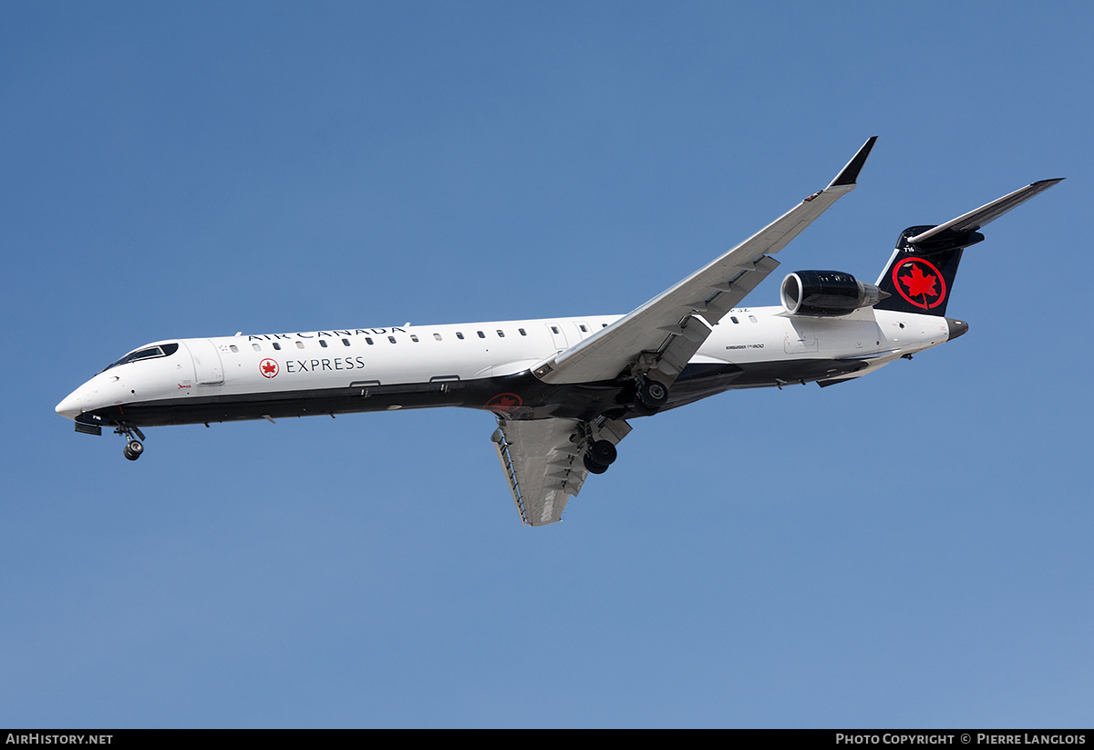 Aircraft Photo of C-GPJZ | Bombardier CRJ-900LR (CL-600-2D24) | Air Canada Express | AirHistory.net #694248
