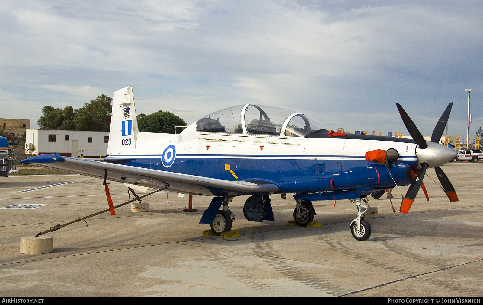 Aircraft Photo of 023 | Raytheon T-6A Texan II | Greece - Air Force | AirHistory.net #694257